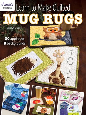 cover image of Learn to Make Quilted Mug Rugs